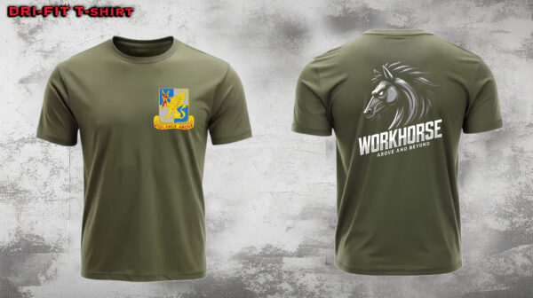 workhorse tan tshirt